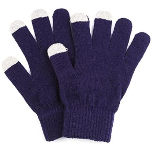 Winter HOT Simple Design Soft Thicken Gloves Texting Gloves for Smartphones PC Laptop Tablet Touch Screen Gloves Electronic Devices Touchnology Fingertips Gloves Outdoors Cycling Gloves from WaitingU