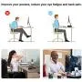 Elephance Dual Monitor Stand Riser with Adjustable Length and Angle, Bamboo Computer Riser with 2 Extra Drawers, Desk Organizer for Laptop, Computer