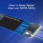 Western Digital 1TB WD Blue SN550 NVMe Internal SSD - Gen3 x4 PCIe 8Gb/s, M.2 2280, 3D NAND, Up to 2,400 MB/s - WDS100T2B0C