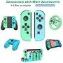 KDD Joy-pad Controller Compatible with Nintendo Switch L/R Joy Controller with Animal Crossing Theme, Built-in Wake-up Function