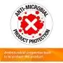 3M Gel Wrist Rest for Keyboards, Soothing Gel Comfort with Durable, Easy to Clean Leatherette Cover, Antimicrobial Product Protection, 19'', Black (WR310LE) 3M Gel Wrist Rest for Keyboards, Soothing Gel Comfort with Durable, Easy to Clean Leatherette Cover, Antimicrobial Product Protection, 19'', Black (WR310LE)