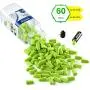 Mpow 055A Ear Plugs 60 Pairs, Super Soft Foam Ear Plugs 34dB SNR, Noise Reduction Hearing Protector, with Aluminum Carry Case, for Sleeping, Woodworking, Shooting, Travel, Loud Events-Green Mpow 055A Ear Plugs 60 Pairs, Super Soft Foam Ear Plugs 34dB SNR, Noise Reduction Hearing Protector, with Aluminum Carry Case, for Sleeping, Woodworking, Shooting, Travel, Loud Events-Green