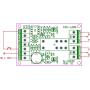 ELECTRONICS-SALON Panel Mount Momentary-Switch/Pulse-Signal Control Latching DPDT Relay Module,12V
