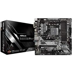 ASRock B450M PRO4 AM4 AMD Promontory B450 SATA 6Gb/s USB 3.1 HDMI Micro ATX AMD Motherboard