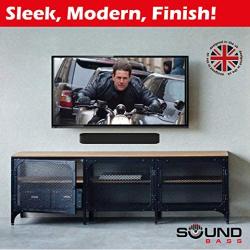 Sonos Beam Wall Mount Bracket, Black, Includes Mounting Hardware Kit to Hang Your Soundbar, Designed in The UK by Soundbass
