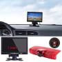 Navinio Super HD Car Third Roof Top Mount Brake Lamp Camera Brake Light Rear View Backup Camera+7'' LCD Car Dashboard Color Monitor for Chevrolet Express GMC Savana Vans Exporer Vans Cargo