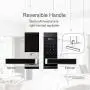 AL10B Lever Lock with Touch Screen and Bluetooth Smart Door Lock Digital Lock with 2 Mifare Cards