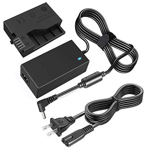 F1TP ACK-E8 AC Power Adapter Charger DR-E8 Dummy Battery Kit Replacement LP-E8 Battery Compatible Canon EOS Rebel T5i T4i T3i T2i Kiss X7 X6 X5 X4 700D 650D 600D 550D Cameras