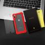 iPhone X Case, iPhone Xs Case with [ Screen Protector Tempered Glass x2Pack] SUPBEC Protective Phone Cover with Silicone PC+TPU Shockproof Rubber Heavy Duty Case for iPhone X/iPhone Xs-Clear Red