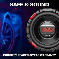 BOSS Audio Systems AR100DVC 10 Inch Car Subwoofer - 1400 Watts Maximum Power, Dual 4 Ohm Voice Coil, Sold Individually