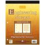 Roaring Spring Signature Collection 5x5 Grid Covered Engineering Pad, 1 Case (24 Total), 20# Buff, 3 Hole Punched, 8.5'' x 11'' 80 Sheets, Buff Paper