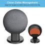 SPORTLINK Pedestal for Nest Mini (2nd Gen) and Google Home Mini (1st Generation) Improves Sound Visibility and Appearance - A Must Have Mount Holder Stand for Nest Mini (2nd Gen)/ Google Mini (Black)