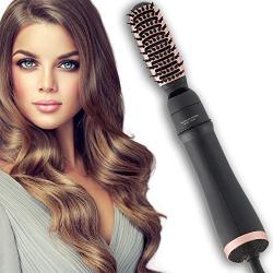 Hot Air Brush, One Step Hair Dryer & Volumizer, 3-in-1 Hair Dryer Brush Styler for Straightening, Curling, Salon Negative Ion Ceramic Blow Dryer Lightweight Curl Hair Brush
