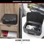 MASTER LOCK Fireproof Security Safe [Fire & Water resistant] [Small] - H0100EURHR0 - For ID papers, Pictures, Small Electronics, Storage Devices