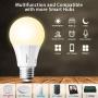 Sengled Smart LED Soft White A19 Starter Kit, 2700K 60W Equivalent, 8 Light Bulbs & Hub, Compatible with Alexa & Google Assistant