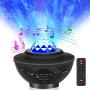 Galaxy Star Light Projector Skylight Nightlight Projector for Bedroom Ceiling,with Music Speaker,Remote Control,Voice Control,Night Light Projector for Kids Adults Birthday Party Decoration