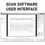 Document Camera Scanner Portable Scanner Max Scan Size A4 HD for Teacher Online Class Meeting with SDK & Twain, Multiple Language OCR, 6 LED, 5Mega-Pixel（Only Work with Windows