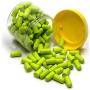 Emoly 50 Pairs Foam Ear Plugs, Premium Ear Plugs Noise Reduction - 34dB SNR Super Soft Foam Ear Plugs Noise Reduction Hearing Protector for Sleeping, Snoring, Travel, Shooting and Work (Green)