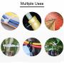 Wire Ties,HMfire 500 Pcs Adjustable & Durable Self-Locking Nylon Zip Cable Ties Heavy Duty, 4/6/8/10/12Inch, 4mm Width, Black