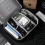 KALIM Cable Organizer Bag, Waterproof Electronic Accessories Soft Case, Traveling Wire Bag for iPad Mini Cables Phone Chargers Adapter Flash Hard Drive and More(Large/Black)