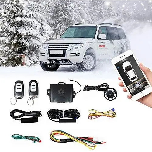 Car Remote Start PKE Passive Keyless Entry One Key Engine Start for Car Remote Key or Phone Control