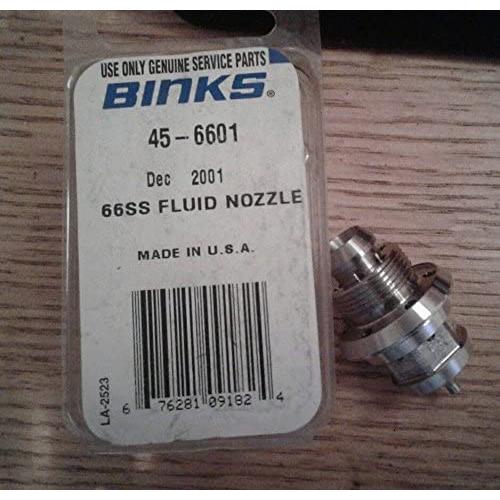BINKS 45-6601 FLUID NOZZLENEW IN BOX