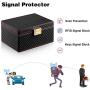 zxbaers Faraday Key Fob Protector Box, RFID Signal Blocking Box,Signal Blocking Bag Shielding Pouch Wallet Case for Cell Phone and Car Key