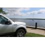 AntennaMastsRus - OEM Size 31 Inch Black Antenna is Compatible with Toyota Tundra (2000-2020) - Spiral Wind Noise Cancellation - Spring Steel Construction - Stainless Steel Threading