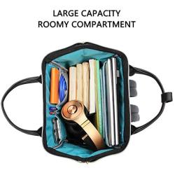 KROSER Laptop Backpack School Travel Backpack Stylish Doctor Bag 15.6 Inch Water Repellent College Casual Daypack with USB Port Business Work Computer Bag for Men/Women-Grey