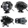 LYLLA CREE U5 LED Lamp Headlight Fog Light Spotlight for Motorcycle/ATV/Truck w/ON/Off Switch Button (Pack of 2)