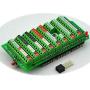 Electronics-Salon Screw Terminal Block Breakout Module, for Arduino MEGA-2560 R3.