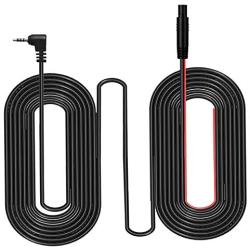 4 Pin Dash Cam Cable,33 Ft 2.5mm Male to 4 Pin Backup Camera Cord,Dash Cam Rear View Camera Ultra Long Cable with Reverse Trigger Wire Fit for Pick-up Trucks,Trailer,RV,SUV,Bus,Farm Machine,etc.