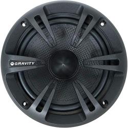 2 Pairs of Gravity 600C 6.5-Inch 2-Way Car Audio Component Speakers System 6-1/2 Inches (4 Bass, 4 Tweeters, 4 Crossovers)