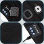 Bluetooth Beanie Hat Music Hat Knit Cap with Headphone Stereo Speaker LED Light for Running Hiking Men Women Teens