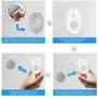 CallToU Caregiver Pagers Wireless Call Button System Nurse Call Bell for Elderly Senior Patient Personal Home 2 Portable Rechargeable Receivers 3 Call Button