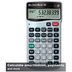 Calculated Industries 3405 Real Estate Master IIIx Residential Real Estate Finance Calculator | Clearly-Labeled Function Keys | Simplest Operation | Solves Payments, Amortizations, ARMs, Combos, More