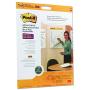 Post-it Super Sticky Wall Easel Pad, 20 x 23 Inches, 20 Sheets/Pad, 2 Pads (566), Portable White Premium Self Stick Flip Chart Paper, Rolls for Portability, Hangs with Command Strips
