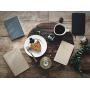 Northbooks Graph Paper Notebook Journal | 5x8 Grid Notebooks | Soft Cover Eco-Friendly Premium Recycled Cream Color Paper 96-Pages | Made in USA | 3-Pack