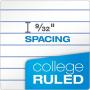 Oxford Composition Notebooks, College Ruled Paper, 9-3/4'' x 7-1/2'', Black Marble Covers, 100 Sheets, 12 per Pack (63796)