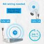 1080P Wireless Security Camera System,SAFEVANT 8 Channel Outdoor Indoor Wireless NVR Systems 8PCS 2MP Home Surveillance IP Cameras Night Vision Motion Detection