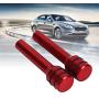 Qiilu 2 pcs Car Lock Knobs, Universal Car Truck Aluminum Interior Door Lock Knob Pins Cover(Red) Qiilu 2 pcs Car Lock Knobs, Universal Car Truck Aluminum Interior Door Lock Knob Pins Cover(Red)
