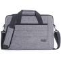 ProCase 13-13.5 Inch Laptop Sleeve Tote Bag with Shoulder Strap and Handle for Laptop Ultrabook MacBook Pro Air Surface Chromebook Notebook Acer Asus Dell HP Lenovo Galaxy Sony Toshiba -Grey