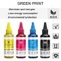Xcinkjet Sublimation Ink Refilled for Epson C88 C88+ WF7720 ET2720 WF7710 ET2650 ET2750 WF2750 WF3620 Printer(1Black 1Cyan 1Magenta 1Yellow,4-Pack)