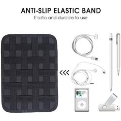 Smatree Universal Travel Case for Small Electronics Accessories Compatible for 7.9 inches iPad Mini 4 Protective Gadget Bag with Handle, Lightweight Cable Organizer,Black