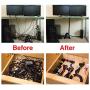 Reusable Cable Ties 1/2'' x 4'' for Cable Management and Organizing Cords - 30 Pack (Black)