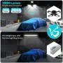 2-Pack LED Garage Lights, New Four Leaf Deformable 120W LED Garage Light, 12000 LM 6500K Quadruple Glow LED Garage Light Ceiling Lights for Garage Basement Workshop, Warehouse, Workshop and Yard 2-Pack LED Garage Lights, New Four Leaf Deformable 120W LED Garage Light, 12000 LM 6500K Quadruple Glow LED Garage Light Ceiling Lights for Garage Basement Workshop, Warehouse, Workshop and Yard