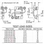 (60）Amp Circuit Protector Hi-Amp Type Circuit Breaker with Manual Reset，12V- 48VDC, Water Resistant (60A)