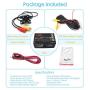 Rear View Camera, 12V Backup Camera 4 LED Night Vision Waterproof 150° View Angle, HD Reversing Camera with Parking Guidelines Mirror Image, Universal for 12V Car/Minitruck/RV/SUV/Minivan/Camper