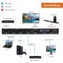 J-Tech Digital HDMI Multi-Viewer Quad 4x1 Seamless Switch 1080p Switcher w/5 Display Modes & VGA Loop Out [JTECH-MV41V]