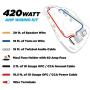 SCOSCHE Install Centric ICAK10 True 10 Gauge 2-Channel 420 W Max Complete Car Amp Installation Wiring Kit